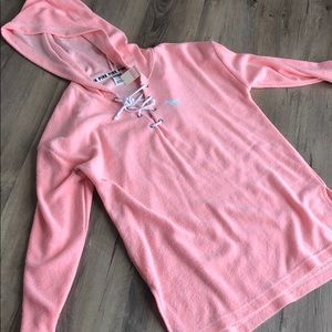 PINK Beach Hoodie